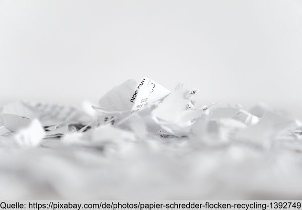 Recycling spart Energie und Treibhausgase